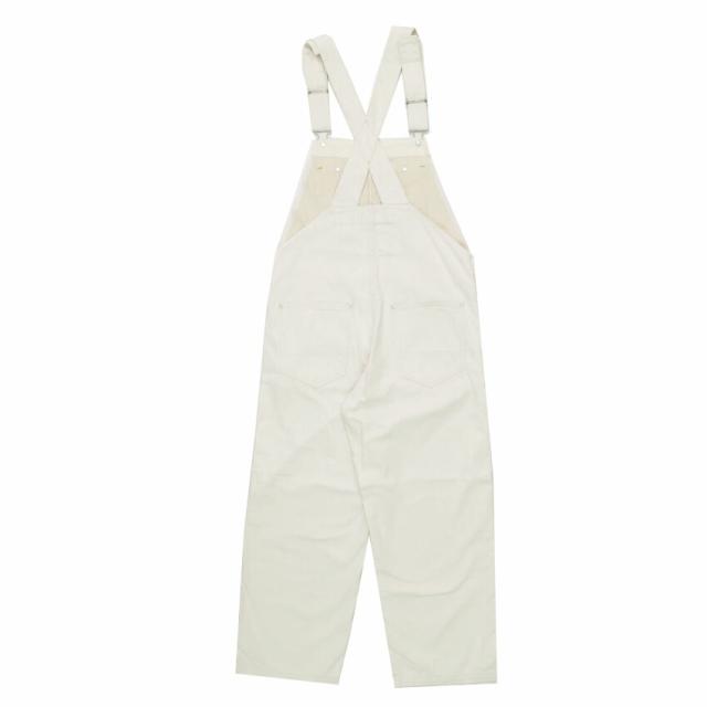 ジョンブル JOHNBULL ワーク サロペット ホワイト レディース ZP385_2