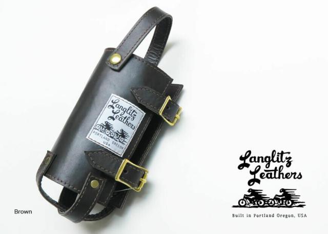 ラングリッツレザーズ Langlitz Leathers レザー ボトルホルダー