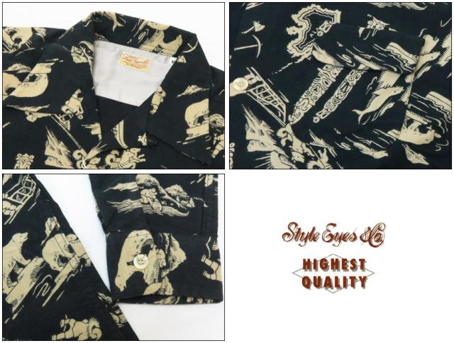 Style Eyes スタイルアイズ 長袖 フランネル スポーツ シャツ  "ALASKA" SE28259