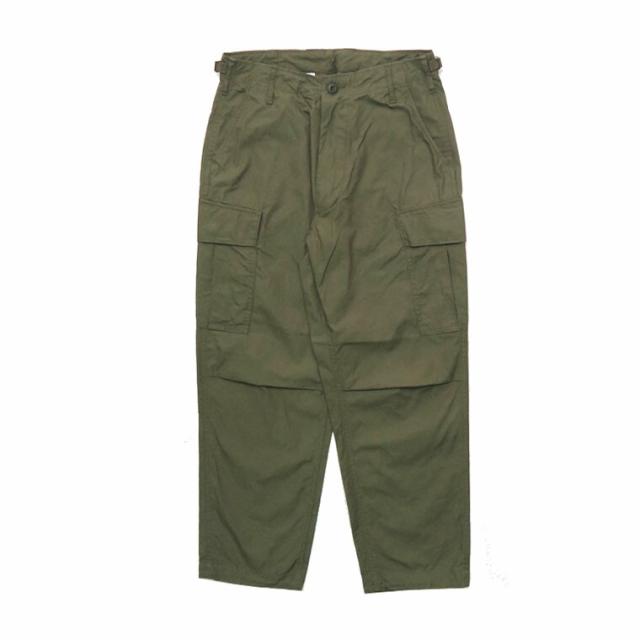 ドミンゴ D.M.G. DOMINGO リップストップ USカーゴ パンツ レディース グリーン 14-199Z MADE IN JAPAN_1