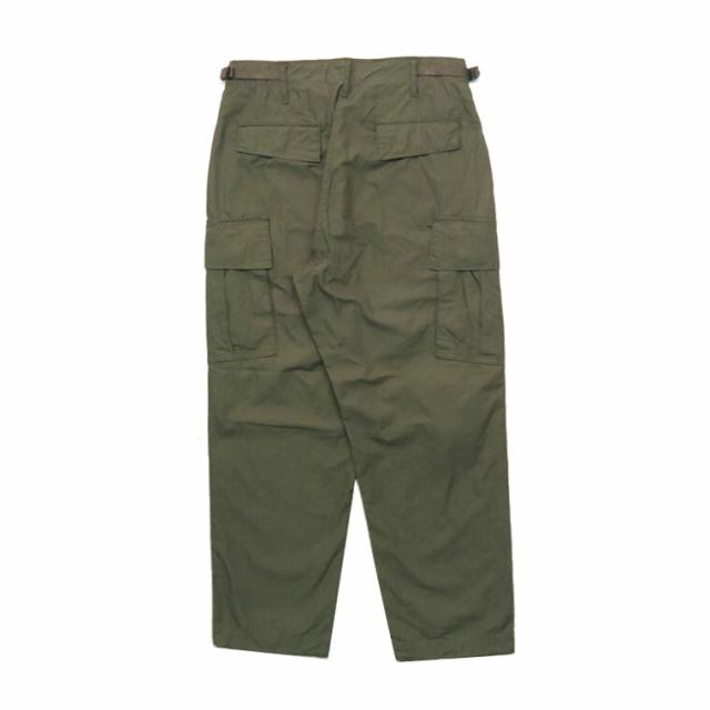 ドミンゴ D.M.G. DOMINGO リップストップ USカーゴ パンツ レディース グリーン 14-199Z MADE IN JAPAN_2