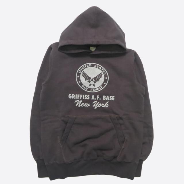 バズリクソンズ BUZZ RICKSON'S プルオーバー スウェットパーカー プリント 長袖  "GRIFFISS A.F.BASE" BR69639 【2025年秋冬新作】