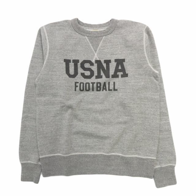 バズリクソンズ BUZZ RICKSON'S セットイン クルーネック スウェット "USNA"ミリタリー長袖 BR69696_3