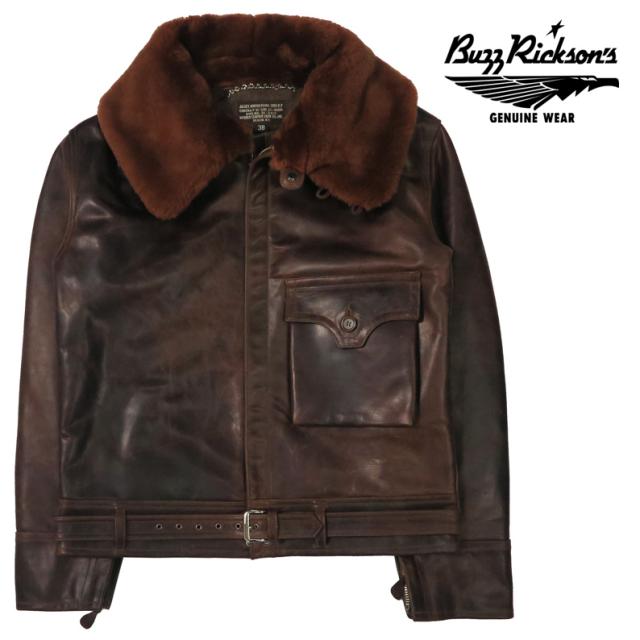 バズリクソンズ Buzz Rickson's B-2 なめし革 飛翔上衣 シープムートン WERBER LEATHER COAT CO., INC. BR80662