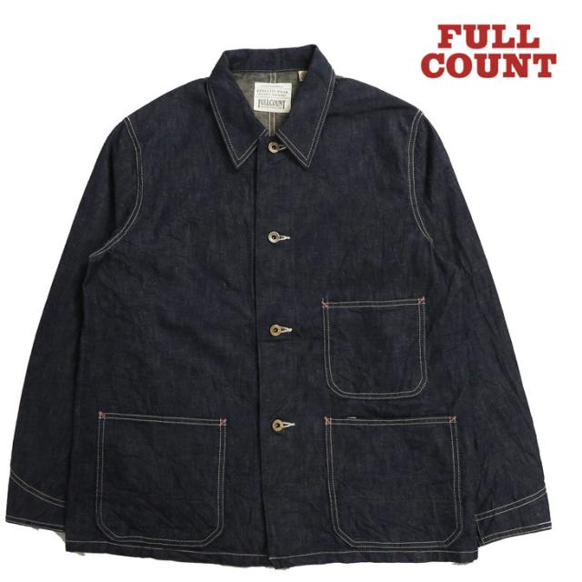 フルカウント FULLCOUNT 10.5oz ミリタリージンバブエデニム カバーオール チョアジャケット 2015-1