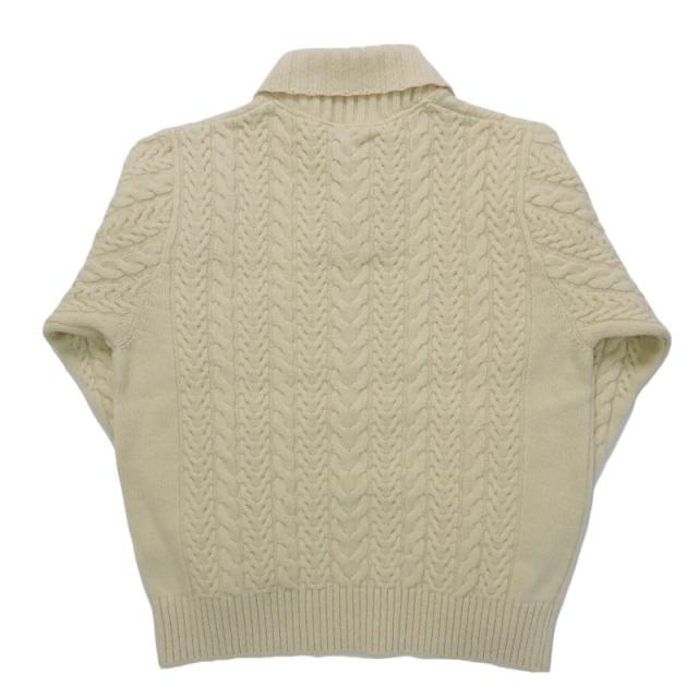 ORGUEIL オルゲイユ アランニット セーター ウール100% Aran Sweater OR-9108_2