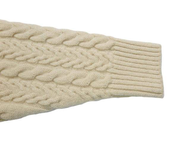 ORGUEIL オルゲイユ アランニット セーター ウール100% Aran Sweater OR-9108_4