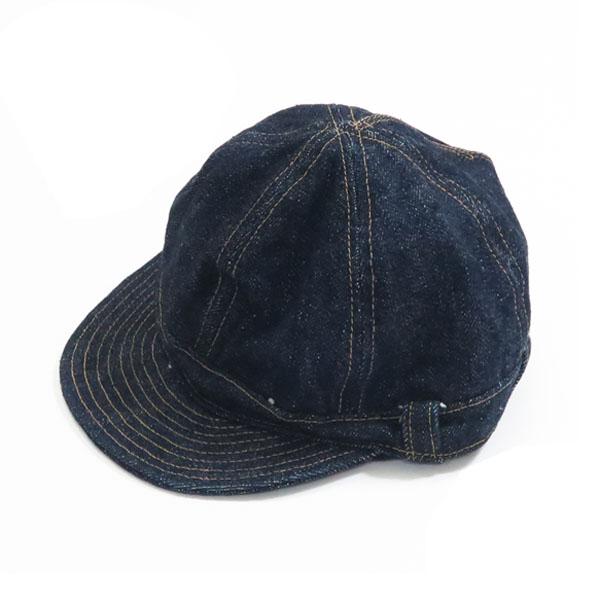 サムライジーンズ SAMURAI JEANS 19oz刀耳セルビッチデニム ワークキャップ SJ201WC-710XX19oz サムライジーンズ SAMURAI JEANS 19oz刀耳セルビッチデニム ワーク