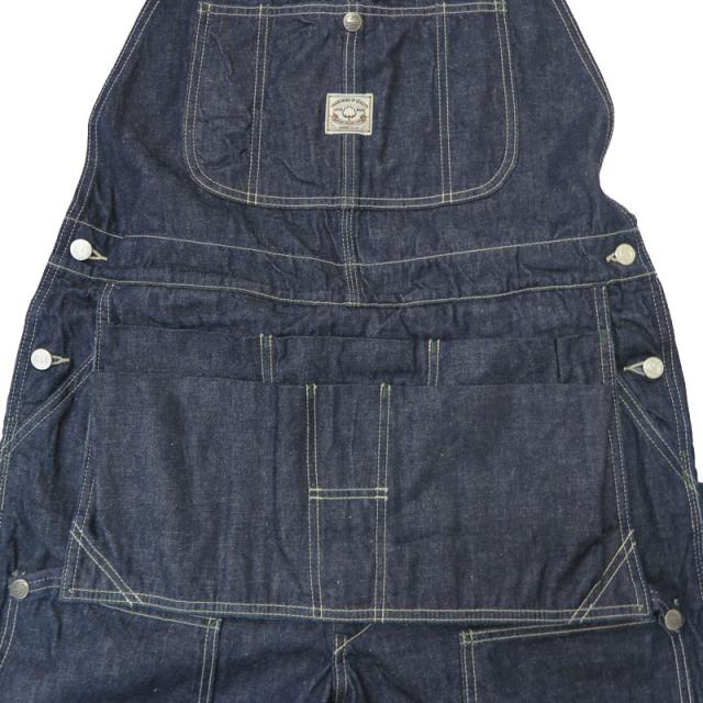 サムライジーンズ SAMURAI JEANS サムライコットンデニムオーバーオール 10oz SJOVAL-SC01