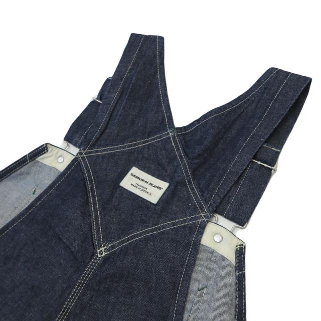 サムライジーンズ SAMURAI JEANS サムライコットンデニムオーバーオール 10oz SJOVAL-SC01