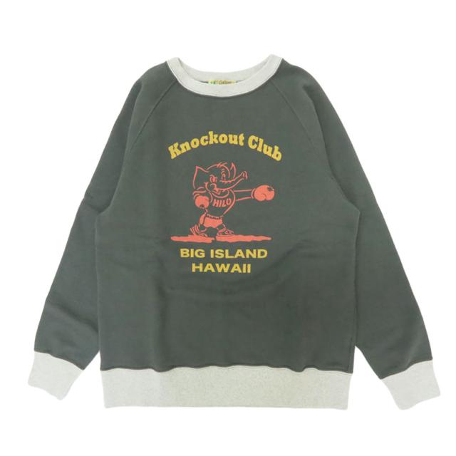サンサーフ SUN SURF 長袖 クルーネック スウェット プリント ”KNOCKOUT CLUB” CREW NECK SWEAT SHIRT SS69596_3