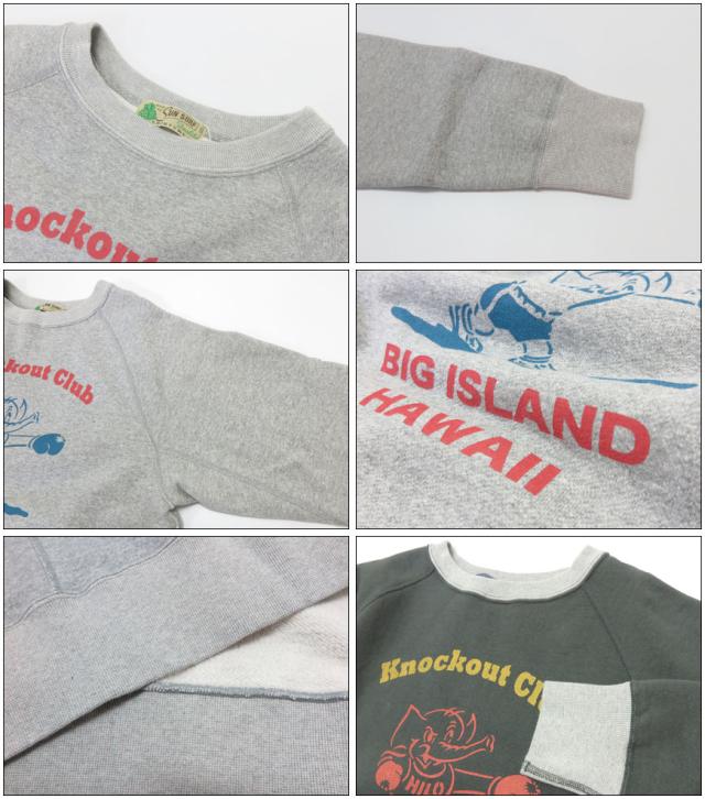 サンサーフ SUN SURF 長袖 クルーネック スウェット プリント ”KNOCKOUT CLUB” CREW NECK SWEAT SHIRT SS69596_6