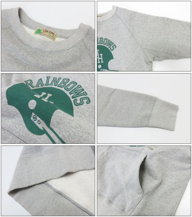 サンサーフ SUN SURF 長袖 クルーネック スウェット プリント ”RAINBOWS” CREW NECK SWEAT SHIRT SS69597【2025年秋冬新作】
