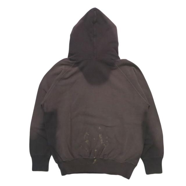 ウェアハウス WAREHOUSE プルオーバー スウェット パーカー ラグランスリーブ ユーズド加工 Lot.462 U/W SUN BURNED 2ND-HAND セカンドハンド セコハン 