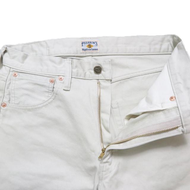 フェローズ Pherrow's コットンサテン ワーク パンツ ナチュラル 25S-426P【 】_5