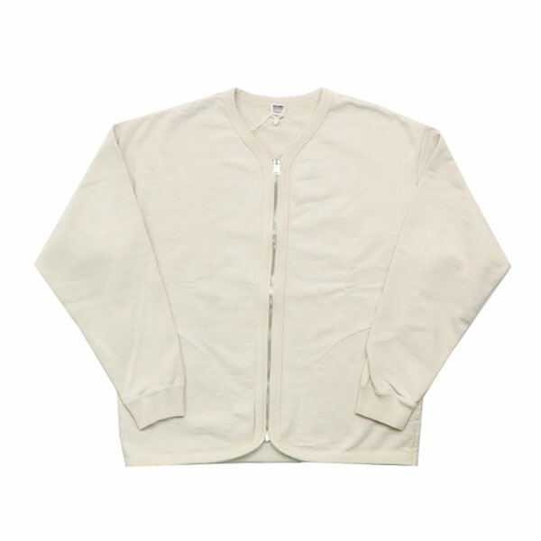 バーンズ BARNS 長袖 90s スウェット ジップ カーディガン BR-22438_2