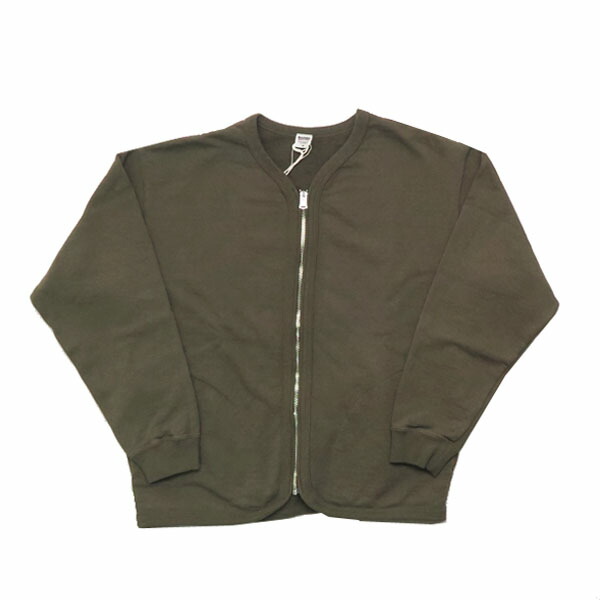 バーンズ BARNS 長袖 90s スウェット ジップ カーディガン BR-22438_3