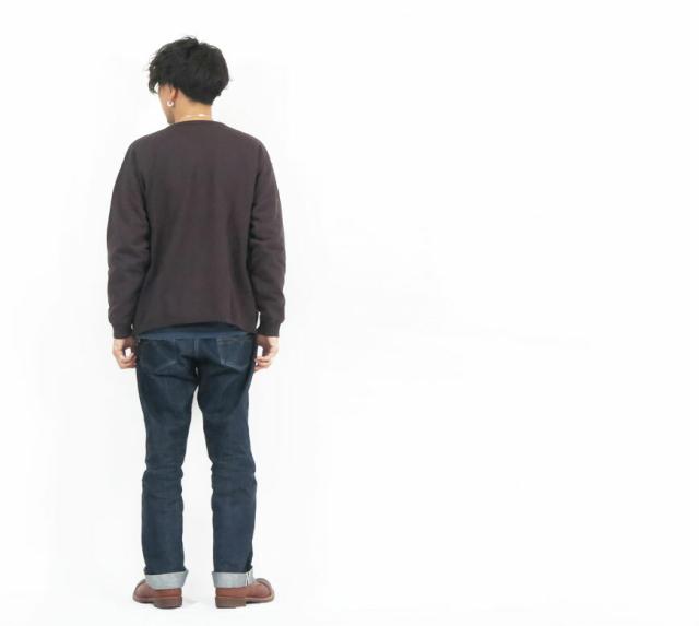 バーンズ BARNS 長袖 90s スウェット ジップ カーディガン BR-22438_7
