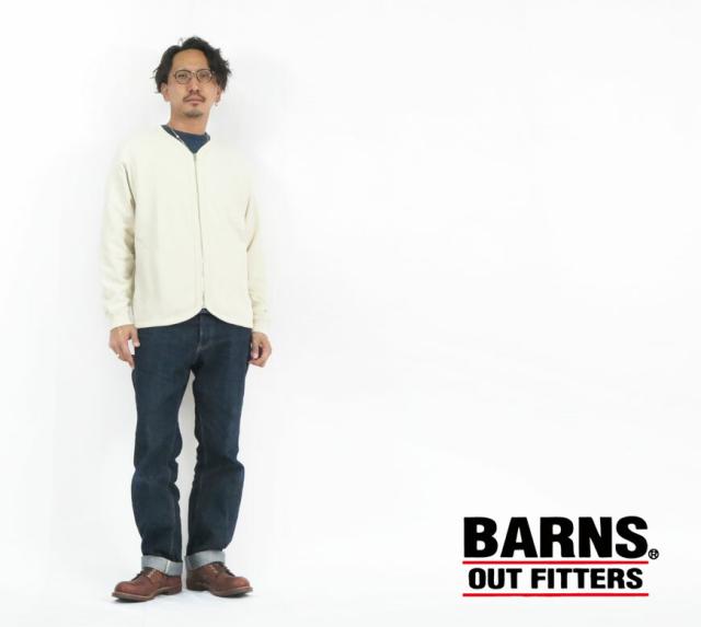 バーンズ BARNS 長袖 90s スウェット ジップ カーディガン BR-22438_8