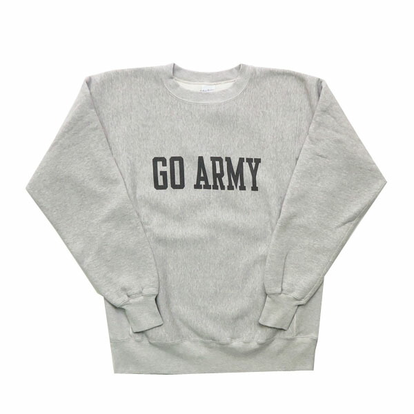 バズリクソンズ BUZZ RICKSONS 長袖 クルーネック スウェット リバーススタイル “GO ARMY BEAT NAVY” BR69070_1