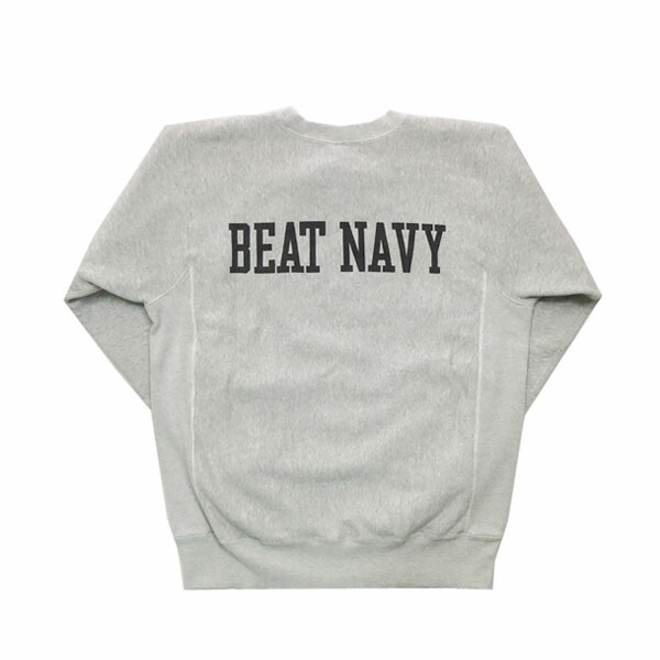 バズリクソンズ BUZZ RICKSONS 長袖 クルーネック スウェット リバーススタイル “GO ARMY BEAT NAVY” BR69070_2