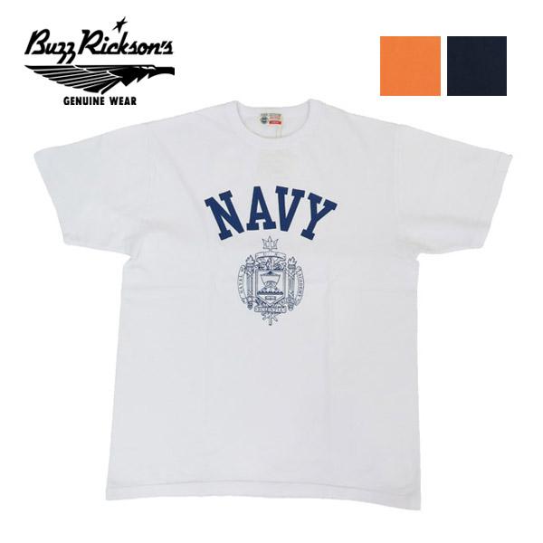 バズリクソンズ BUZZ RICKSON'S 半袖 プリント Tシャツ NAVY BR79513