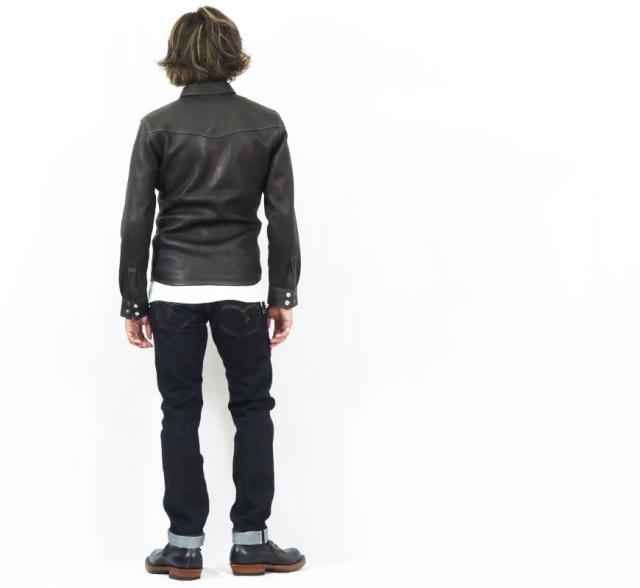 フラットヘッド THE FLAT HEAD 14.5oz デニム タイトテーパードストレート ジーンズ FN-3002N