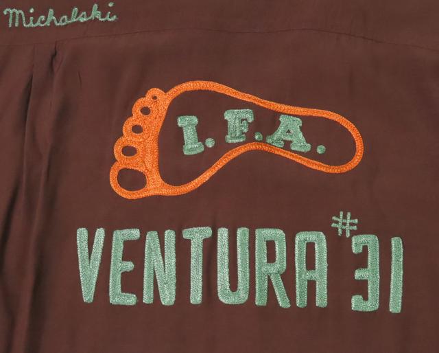 Style Eyes スタイルアイズ 半袖 ボウリングシャツ I.F.A ボーリング オープンカラー 刺繍 レーヨン SE39457_9