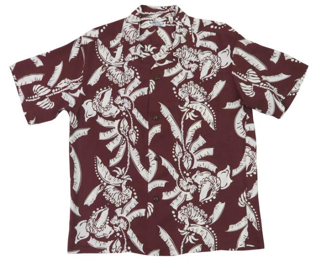 サンサーフ SUN SURF 半袖 レーヨン羽二重 ハワイアンシャツ 「HONEYSUCKLE」 HALE HAWAII, ROYAL  HAWAIIAN アロハ 【sale!!!】60s USA製 ROYAL HAWAIIAN アロハシャツ