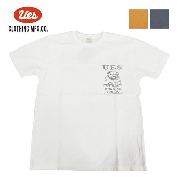 UES ウエス BULLDOG ブルドッグ バインダーネック 半袖 Tシャツ  652502