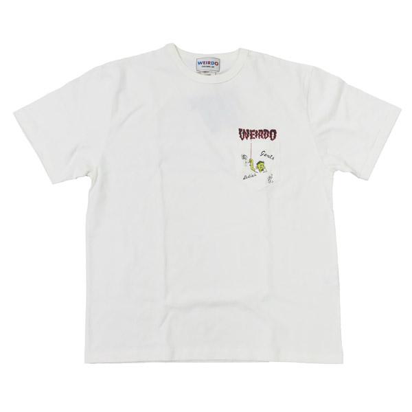 WEIRDO ウィアード 胸ポケット 半袖 プリント Tシャツ 「Goodbye Cruel 