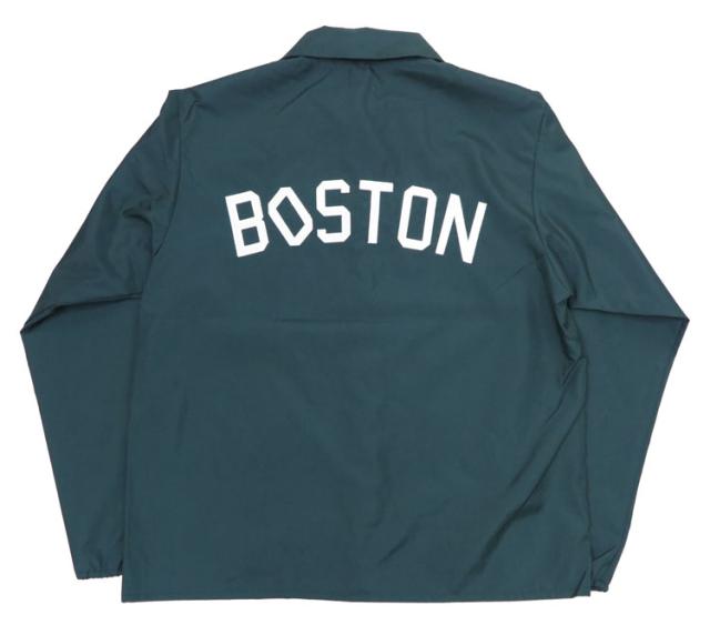 バーンズ BARNS 刺繍 ワッペン ナイロン コーチ ジャケット 60s Nylon Coach Jacket "BOSTON" BR-24333