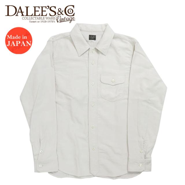 DALLES & CO ダリーズ＆コー 長袖 20's ジェリコ シャツ "20s Jelico shirt" Jelico デラックスウェア DELUXEWARE【2024-25年秋冬新作】の通販は