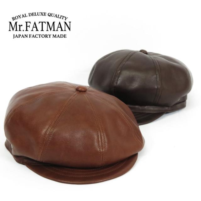 Mr.FATMAN  ミスターファットマン ホースハイド ヴィッキー キャスケット 馬革 ベジタブルタンニング イタリアンレザー 5244010