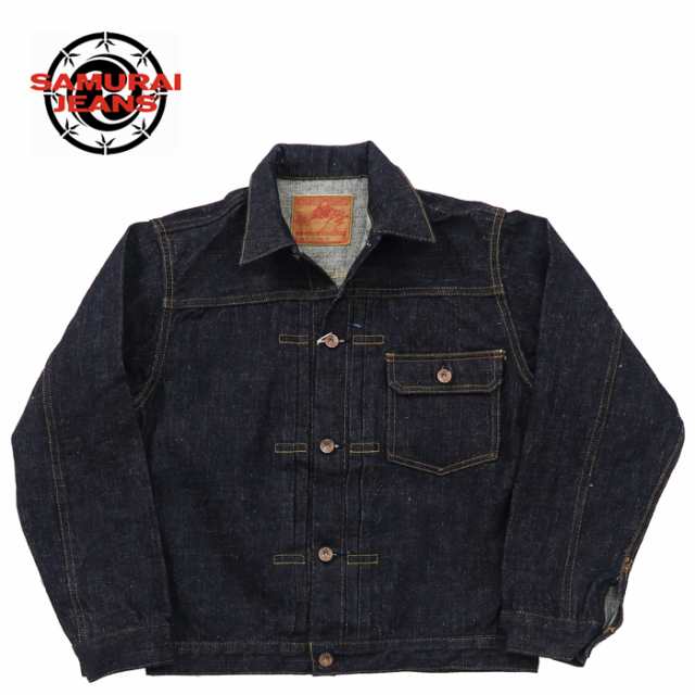 サムライジーンズ SAMURAI JEANS デニム ジャケット ファーストタイプ 17oz零+ セルビッチデニム ジージャン Gジャン S556VX
