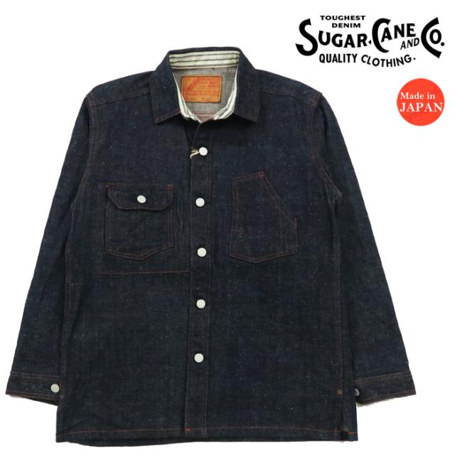 SUGAR CANE シュガーケーン 13oz 阿波藍デニム ジャケット FICTION ROMANCE フィクションロマンス ワークコート カバーオール SC13203
