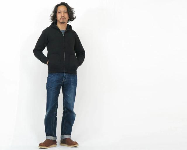 デラックスウェア DELUXEWARE FULLZIP PARKA PLAIN フルジップ スウェット パーカー ユニオンスペシャル SPZ-00_10