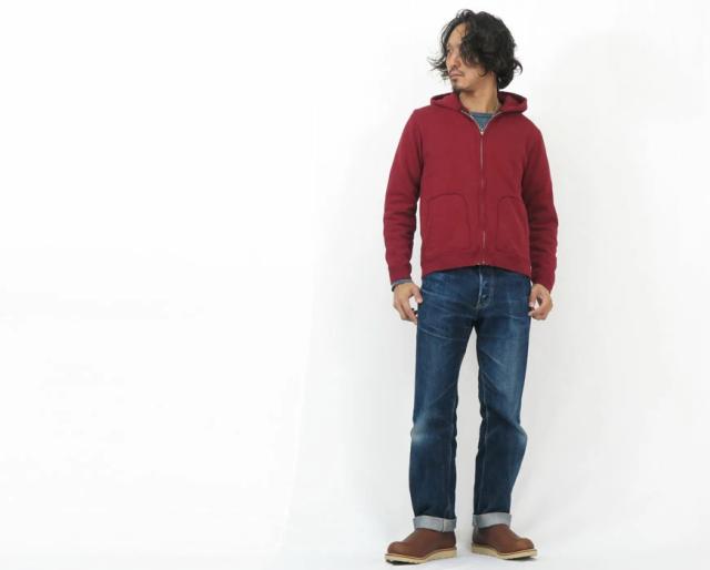 デラックスウェア DELUXEWARE FULLZIP PARKA PLAIN フルジップ スウェット パーカー ユニオンスペシャル SPZ-00_11