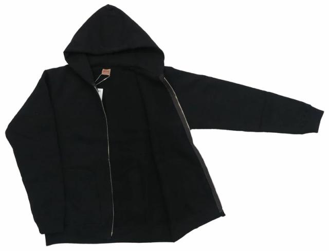デラックスウェア DELUXEWARE FULLZIP PARKA PLAIN フルジップ スウェット パーカー ユニオンスペシャル SPZ-00_3