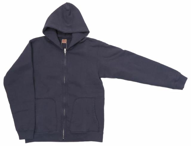 デラックスウェア DELUXEWARE FULLZIP PARKA PLAIN フルジップ スウェット パーカー ユニオンスペシャル SPZ-00_5