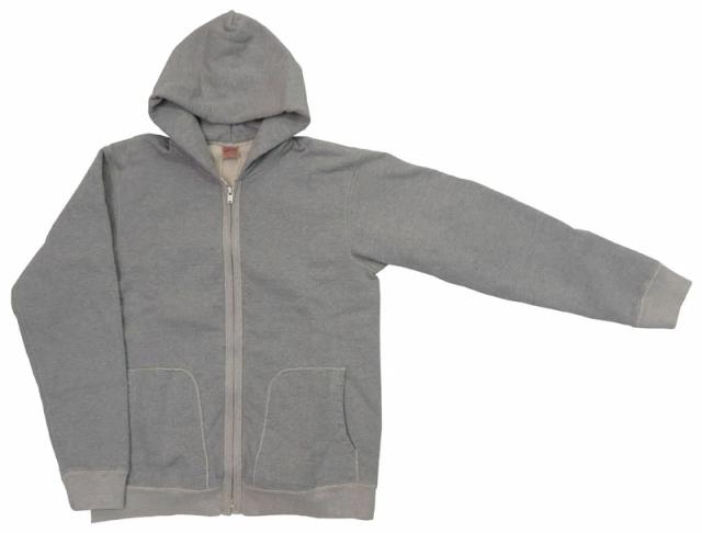 デラックスウェア DELUXEWARE FULLZIP PARKA PLAIN フルジップ スウェット パーカー ユニオンスペシャル SPZ-00_7
