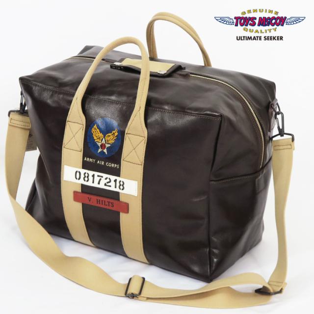 トイズマッコイ TOYS McCOY  ホースハイド レザー アヴィエイターズ キット バッグ V.HILTS スティーブマックイーン Steve McQueen 馬革 TMA2409