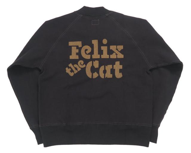 トイズマッコイ TOYS McCOY  長袖 スウェット ジップアップ ヘビーウェイト C-2 FELIX THE CAT フィリックス "1919" TMC2450