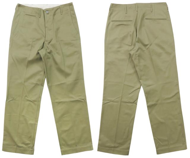 ウェアハウス WAREHOUSE Lot 1216 M-41 TYPE U.S.ARMY CHINO PANTS ミリタリー チノパンツ