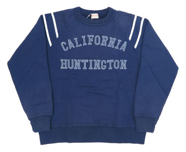 WHITES VILLE ホワイツビル スウェット トレーナー クルーネック ラグランスリーブ "CALIFORNIA HUNTINGTON" WV69396_2