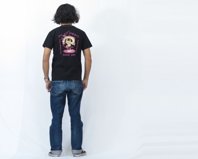 フラットヘッド THE FLAT HEAD 半袖 Ｔシャツ THE FLAT HEAD RECORDS THCシリーズ FN-THC-049