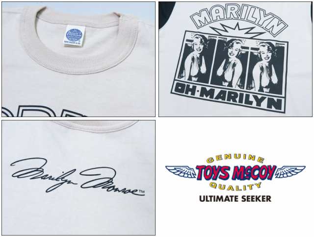 トイズマッコイTOYSMcCOY 長袖 Tシャツ MARILYN MONROE マリリンモンロー OH・MARILYN TMC2453【2024-25年秋冬新作】