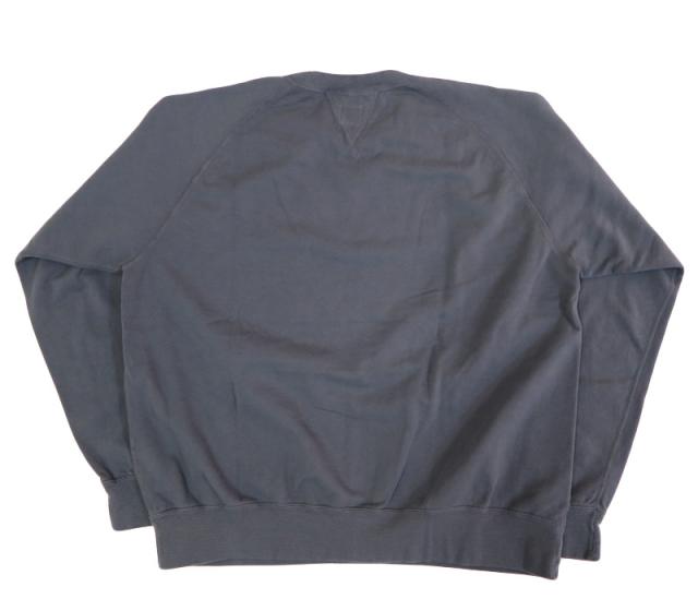 メルカ鉄様分（灰3、黒16） トイズマッコイ TOYS McCOY 長袖 プリント ガーメントダイ クルー