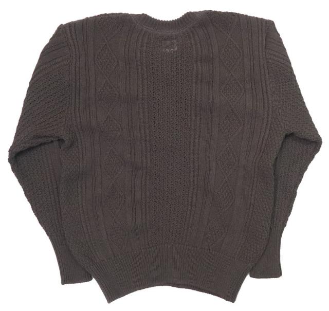 ダリーズ＆コー DALEE'S&CO ハーフジップ リブ コットン アラン セーター ユニオンスペシャル デラックスウェア DELUXEWARE Irad.Sweater 2I0019_2