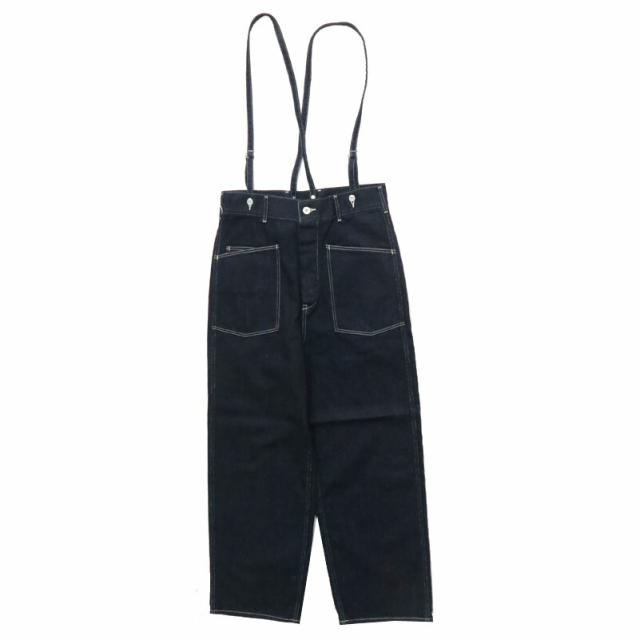 ジョンブル JOHNBULL 11oz デニム サスペンダー アーミー パンツ 